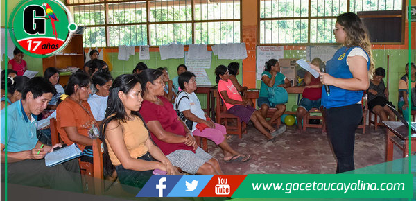 DEMUNA impulsa crianza positiva en instituciones educativas locales en Atalaya