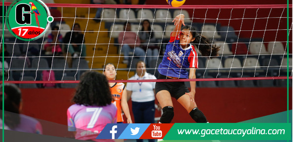 Junín y Lima Centro lideran grupos en campeonato de voleibol nacional.