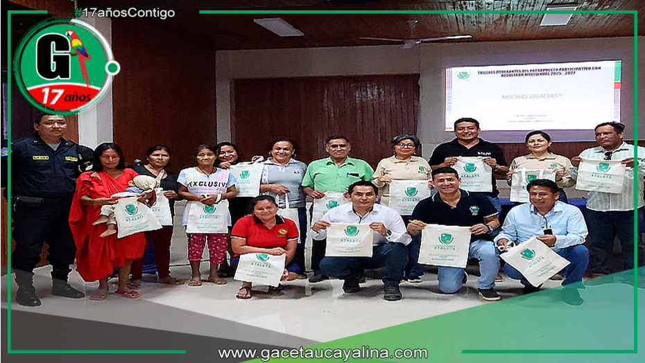Yurúa realiza talleres de Presupuesto Participativo Multianual