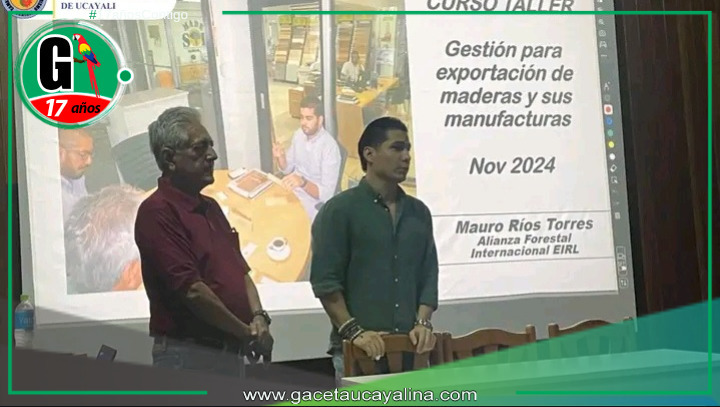 Cámara de Comercio de Ucayali impulsa exportaciones forestales.
