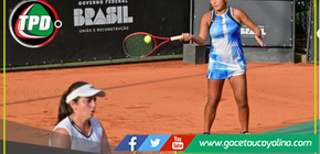 La tenista peruana Romina Ccuno se coronó campeona de dobles en Brasil