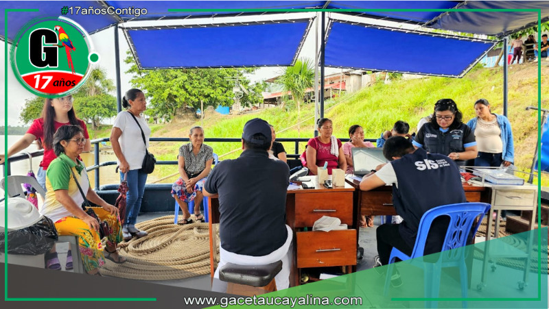 Plataforma fluvial BAP Pastaza acerca servicios estatales a comunidad de Nueva York en Loreto
