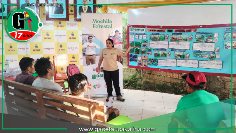 Autoridades forestan conocimiento sostenible en comunidades de Loreto