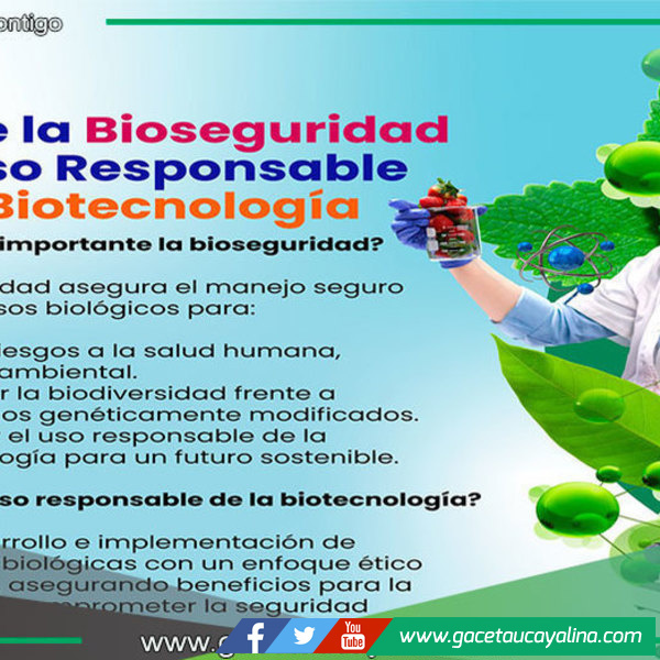 Alcalde de Sepahua impulsa uso responsable de biotecnología en su distrito