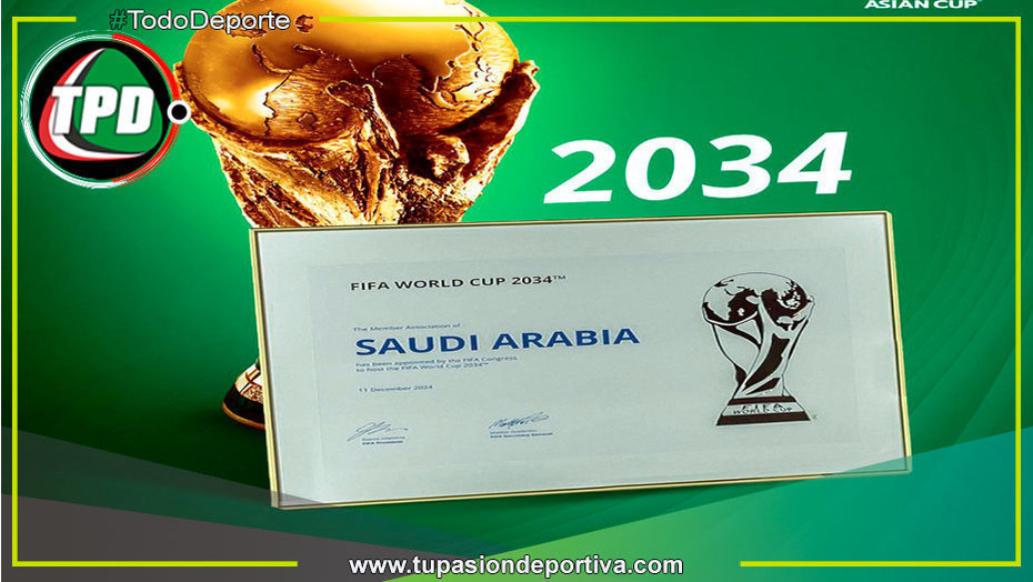 Mundial 2034 será en Medio Oriente pese a controversias globales