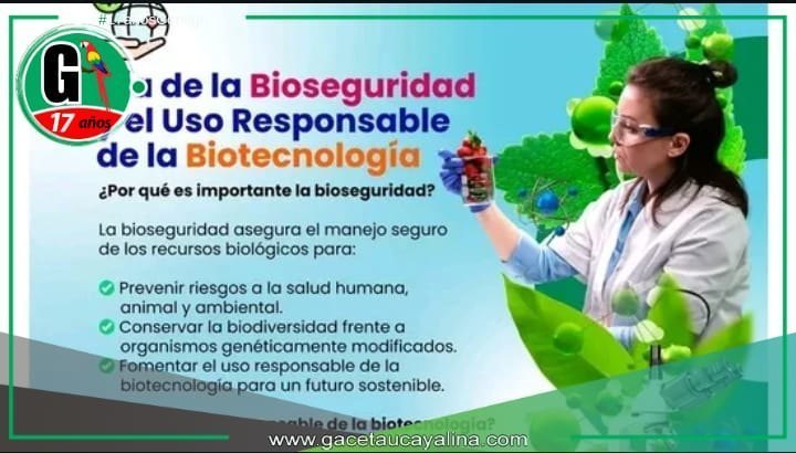 Promoviendo el uso responsable de la biotecnología.
