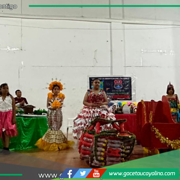 Creatividad y reciclaje destacados en Coronel Portillo