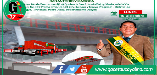  Huipoca inicia renovación de puente clave