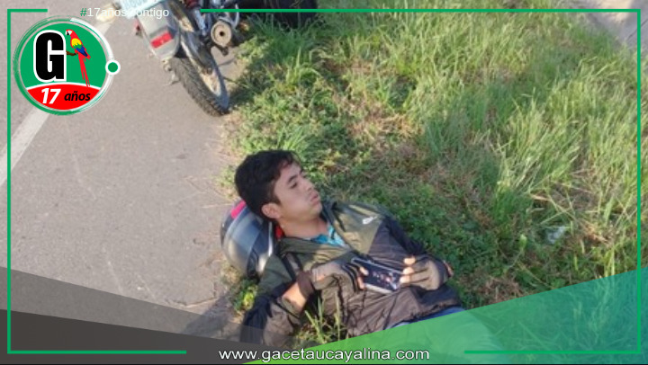 Joven se Despista y Sufre Accidente en Carretera Federico Basadre.