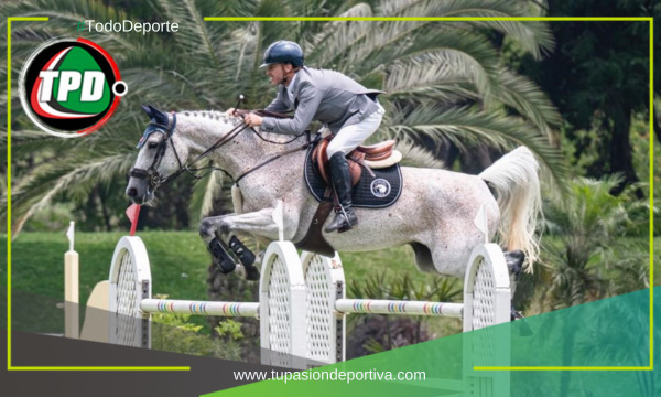 Alonso Valdez se corona campeón nacional de saltos ecuestres por cuarto año