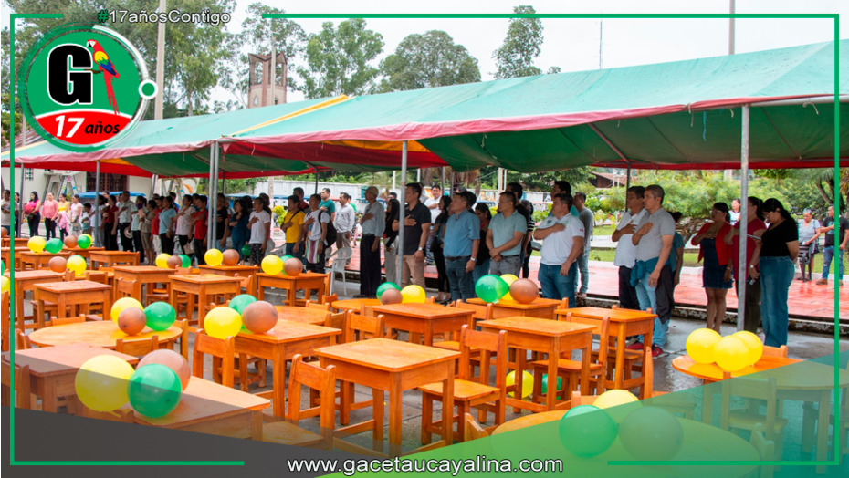Entregan mobiliario escolar en Atalaya
