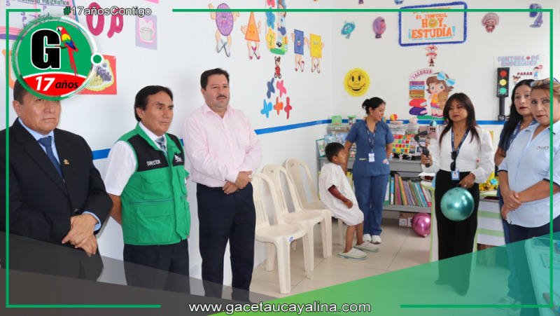 Hospital Regional Hermilio Valdizán inaugura aula multifuncional para estudiantes en tratamiento