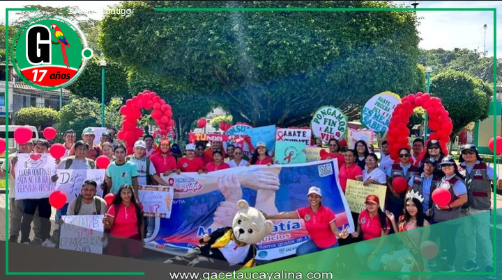 Unidad en la Lucha contra el VIH/SIDA en Aguaytia.