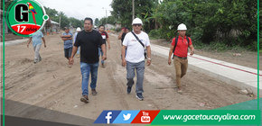 Provincia de Ucayali avanza con nuevas veredas peatonales