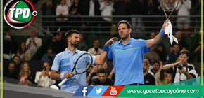 Del Potro se retira del tenis con emotiva victoria frente a Djokovic en una exhibición