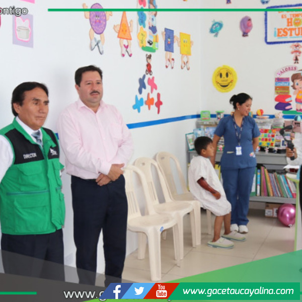 Hospital Regional Hermilio Valdizán inaugura aula multifuncional para estudiantes en tratamiento