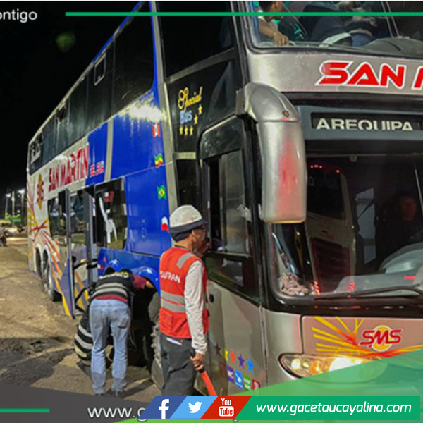 SUTRAN intensifica controles en terminales terrestres por fiestas de fin de año