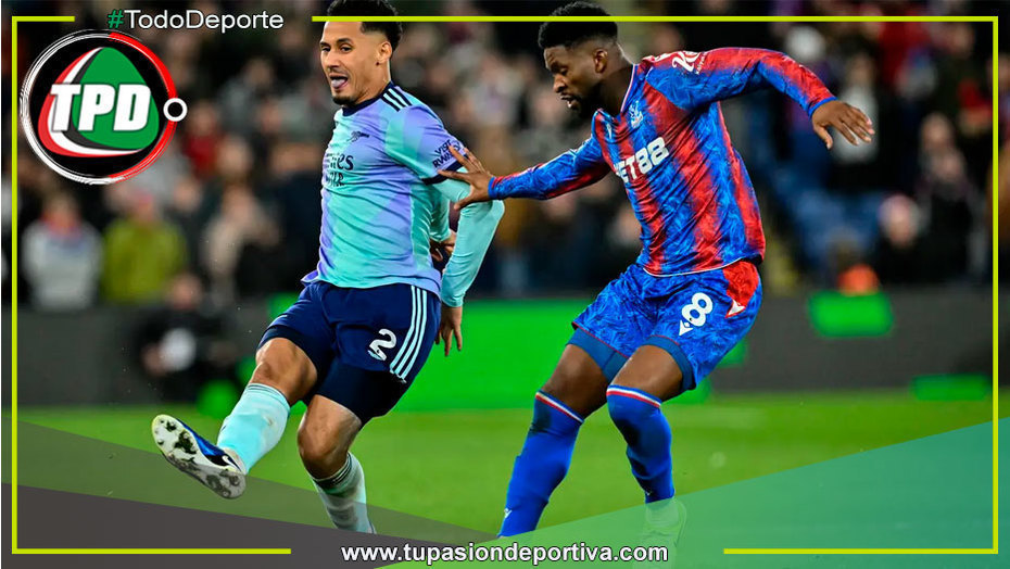 Gabriel Jesús lidera goleada del Arsenal al Crystal Palace 5-1