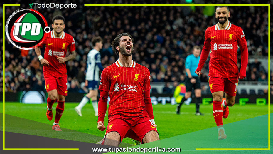 Liverpool aplasta al Tottenham 6-3 con brillante actuación de sudamericanos