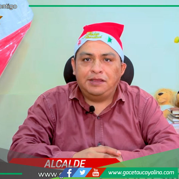 Alcalde transmite esperanza y unión en mensaje navideño