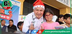 Gobierno Regional entrega 588 lentes correctores a escolares huanuqueños