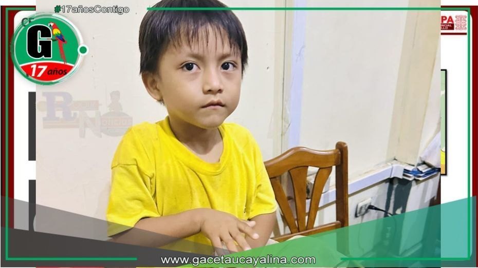 Niño extraviado en Manantay se encuentra en la Comisaría de San Fernando