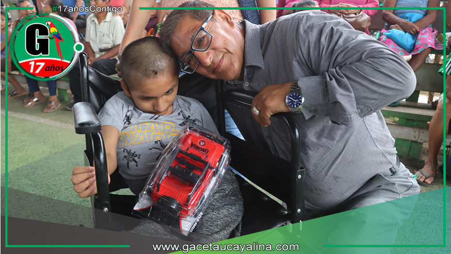 Municipalidad de Ucayali celebra Navidad con adultos mayores y discapacitados