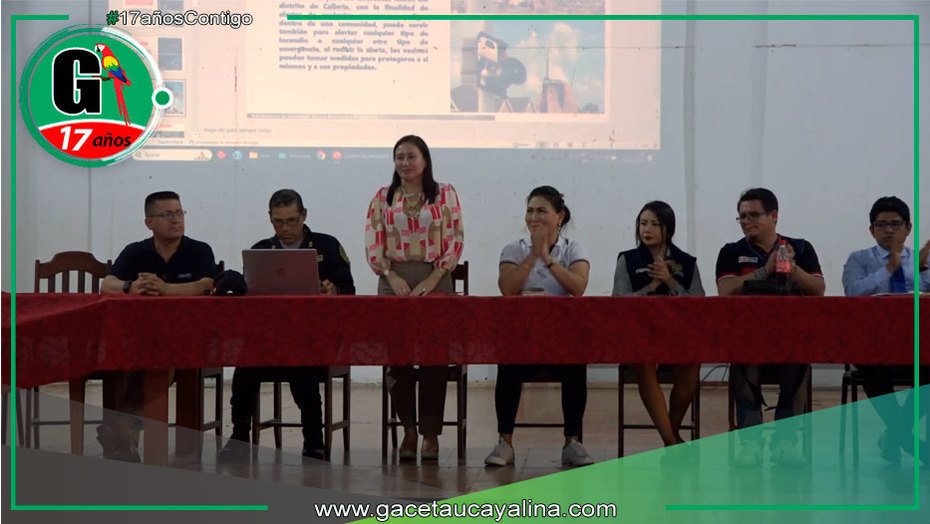 Callería destaca gestión contra delitos y drogadicción