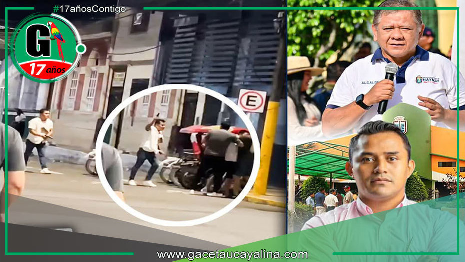 Asesor de municipalidad de Maynas dispara al aire tras pelea