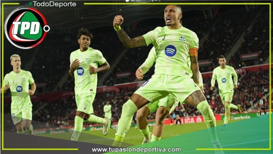 Barcelona goleó 5-1 a Mallorca y sigue firme en la cima de LaLiga