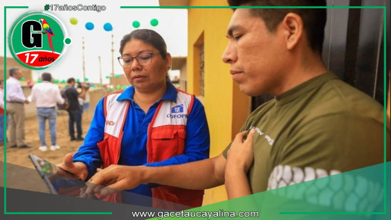 COFOPRI busca formalizar 2,387 lotes urbanos en 20 regiones del Perú durante cierre de 2024