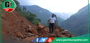 Deslizamientos bloquean carretera vital para agricultores de Dos de Mayo en Huánuco
