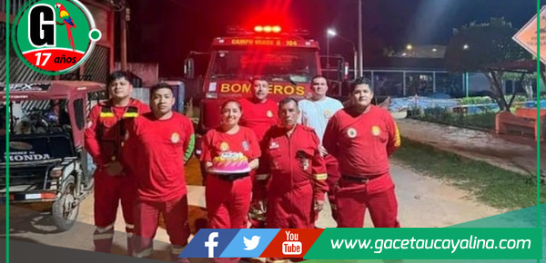 Bomberos de Campo Verde Reciben Reconocimiento en su Día.