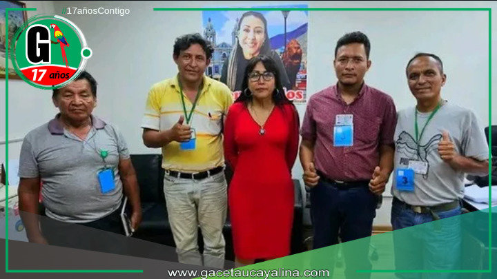 Dirigentes de Rondas Campesinas Visitan a Congresista Elizabeth Medina.
