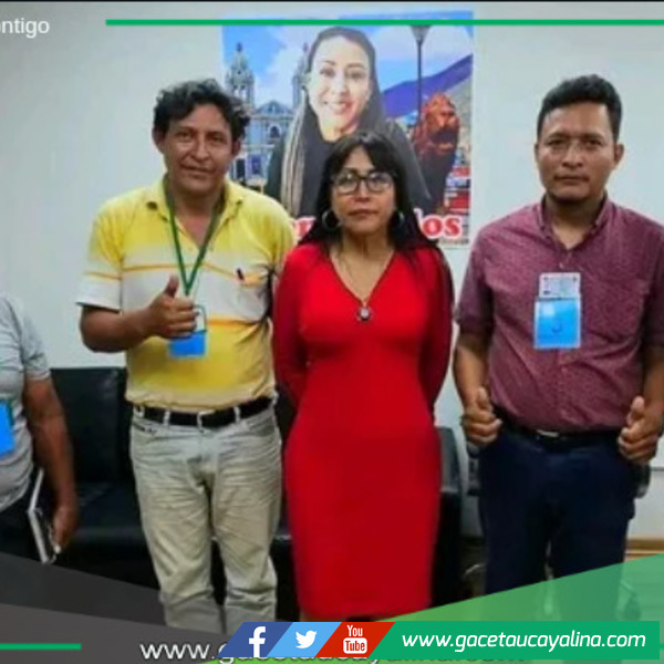 Dirigentes de Rondas Campesinas Visitan a Congresista Elizabeth Medina.