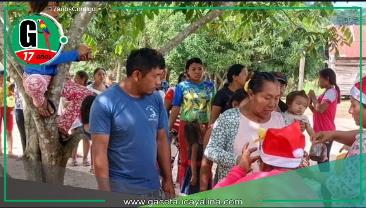 La Municipalidad Provincial de Padre Purús celebra la navidad con alegría y solidaridad.