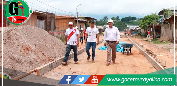Alcalde de Ucayali, Rodolfo Lovo Tello, Encabeza Inspección de Obras Clave en la Provincia