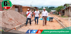 Alcalde de Ucayali, Rodolfo Lovo Tello, Encabeza Inspección de Obras Clave en la Provincia