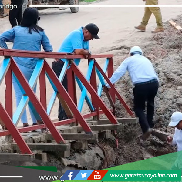 Alcalde Rodolfo Lovo Impulsa Renovación con la Construcción de un Nuevo Puente en Ucayali