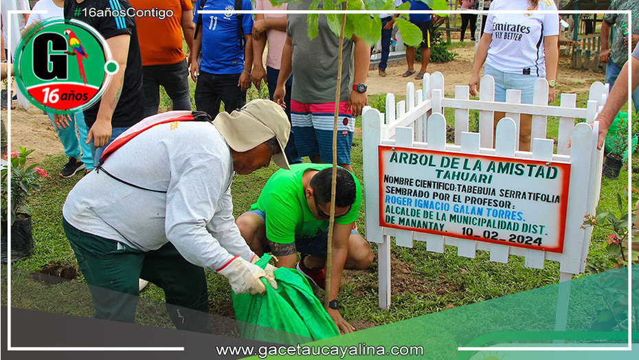 Arborización del Camposanto: Manantay Se Viste de Verde para el Día del Amor y la Amistad