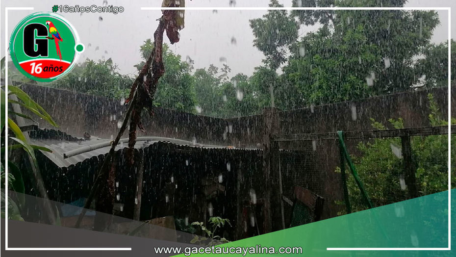 Ucayali en Vigilia Meteorológica: Senamhi Pronostica Lluvias Intensas y Ráfagas de Viento