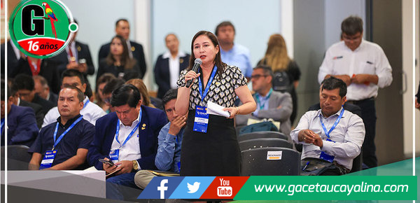 Alcaldesa Janet Castagne logró sustentar ante el gobierno central proyectos de gran impacto para la ciudad de Pucallpa