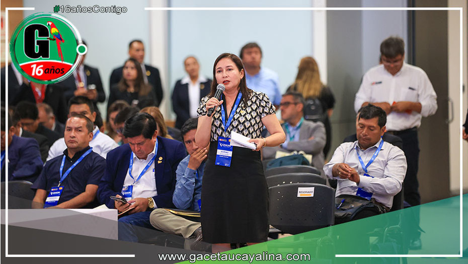 Alcaldesa Janet Castagne logró sustentar ante el gobierno central proyectos de gran impacto para la ciudad de Pucallpa