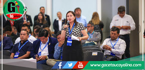 Alcaldesa Janet Castagne logró sustentar ante el gobierno central proyectos de gran impacto para la ciudad de Pucallpa