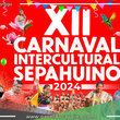 Invitación al "XII Carnaval Intercultural Sepahuino 2024": ¡La magia de la diversidad llega a la ciudad!