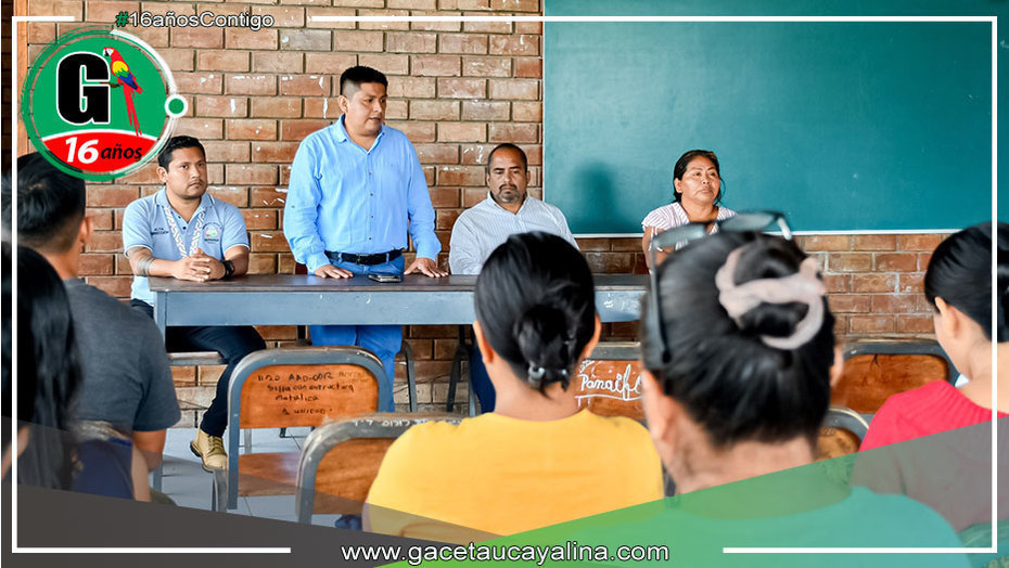 Alcalde de Sepahua Lidera Iniciativas para Fortalecer Educación Técnica Superior en el Distrito
