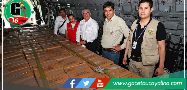 Ministro Castro entrega 5 toneladas de alimentos y medicinas a comunidades afectadas por inundaciones en Purús