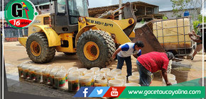 Gobernador Luis Otsuka lidera esfuerzos para limpiar y recuperar Iñapari tras desborde de ríos