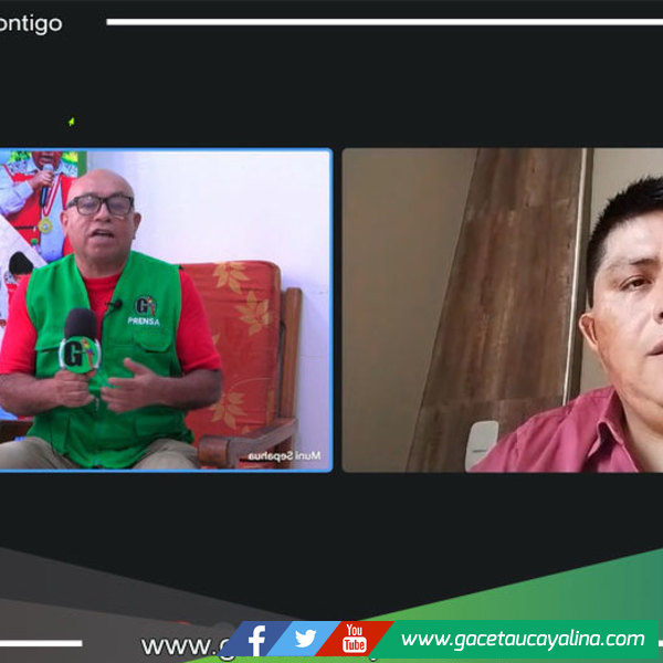 Alcalde John Salcedo Ríos informó a través de Gaceta Ucayalina informe sobre el desarrollo de Sepahua