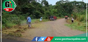 Rodolfo Lovo Tello impulsa acciones de mejora en la carretera a los baños termales de Aguas Calientes